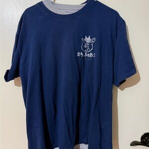 Blue Graphic T-Shirt